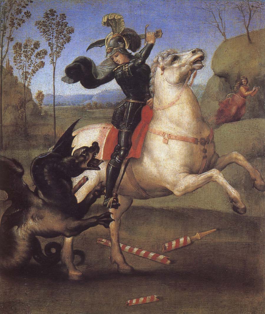 RAFFAELLO Sanzio Kill dragon